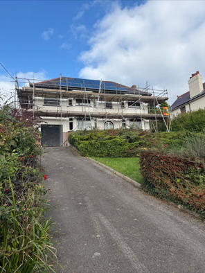 Twenty20 Scaffolding house