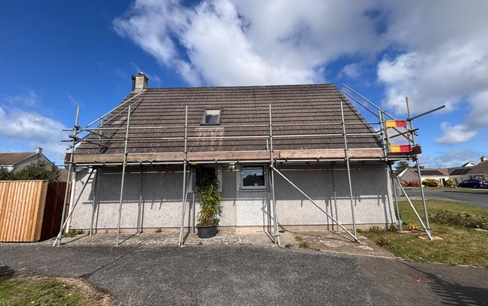 Solar Panel Scaffolding